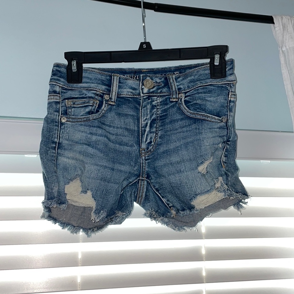 American Eagle jean shorts, size 2.